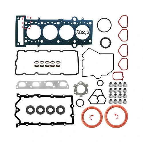 Jogo de Juntas do Motor com Retentor - BASTOS JUNTAS 141089MLR