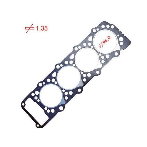 Junta do Cabeçote (1.35mm) MITSUBISHI PAJERO Metal - BASTOS JUNTAS 151554MP2