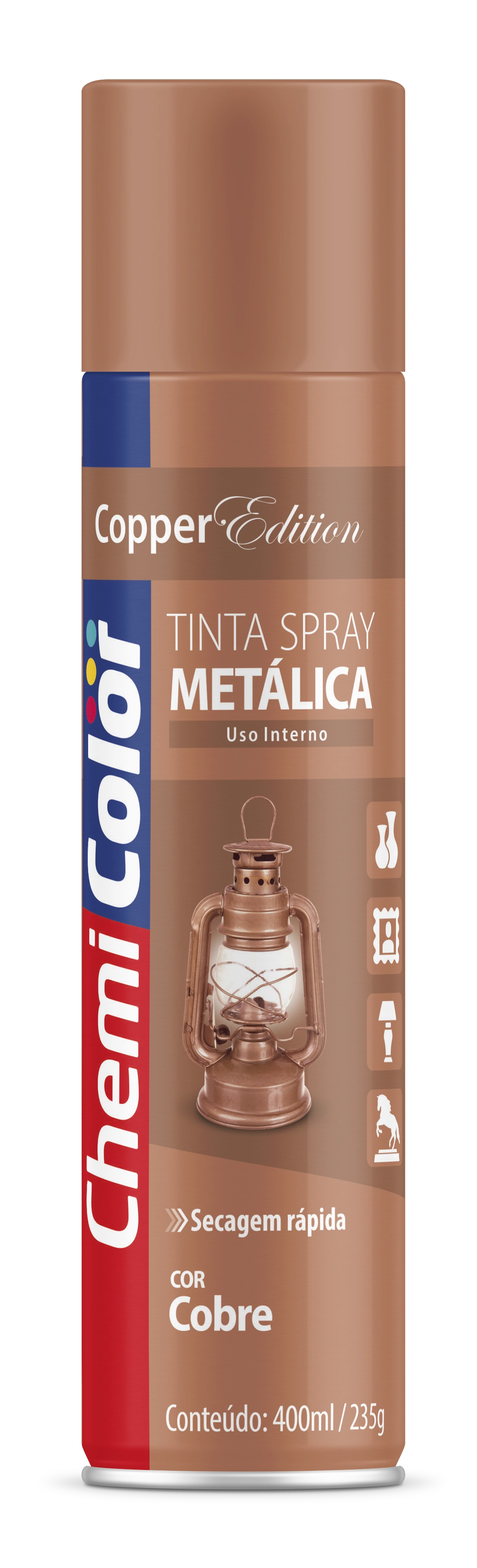Tinta Chemicolor Met Cobre 400ml Ba