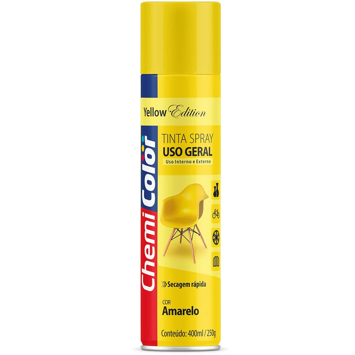 Spray Chemicolor Amarelo 400ml