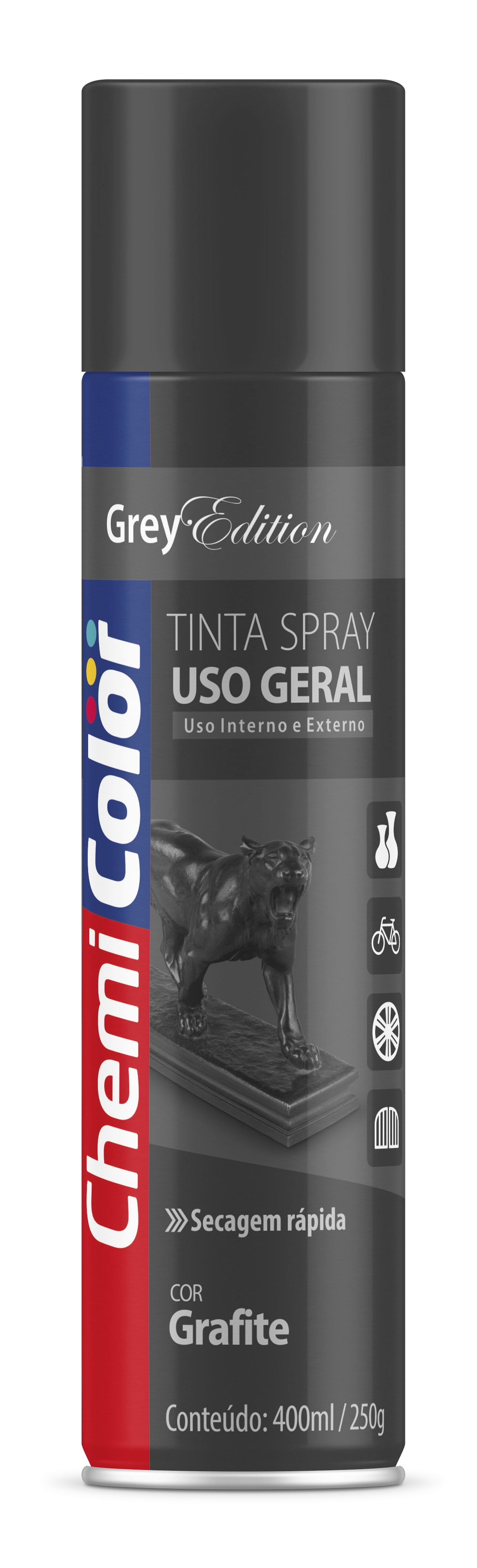 Spray Grafite Chemicolor 400ml