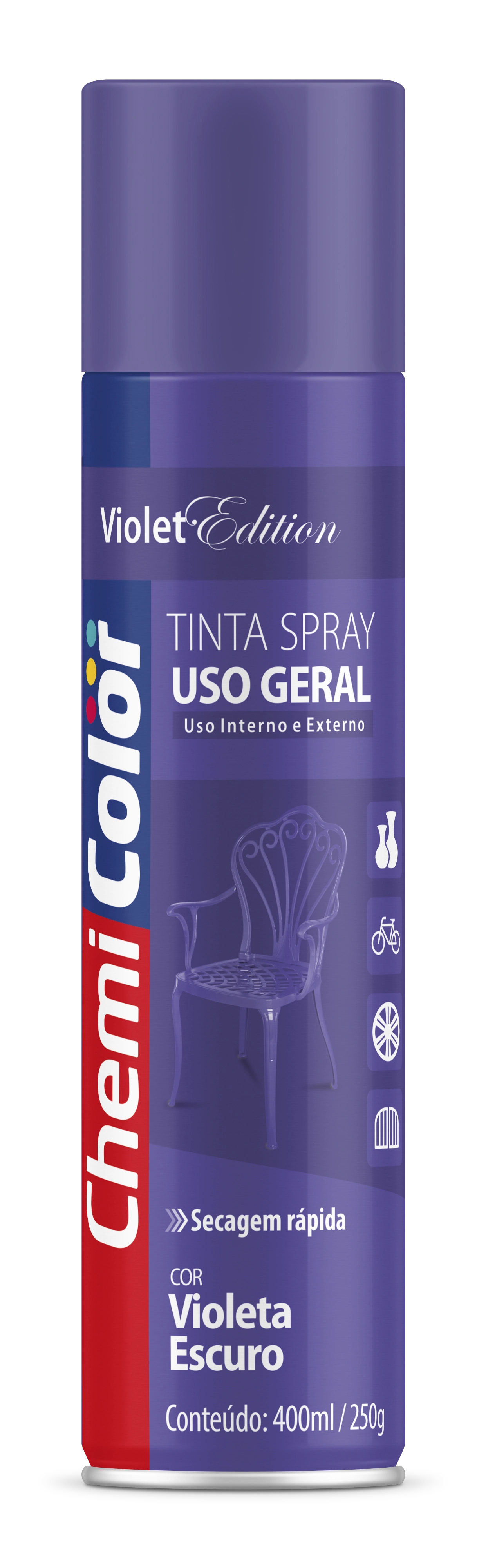 Tinta Spray Cores 400ml