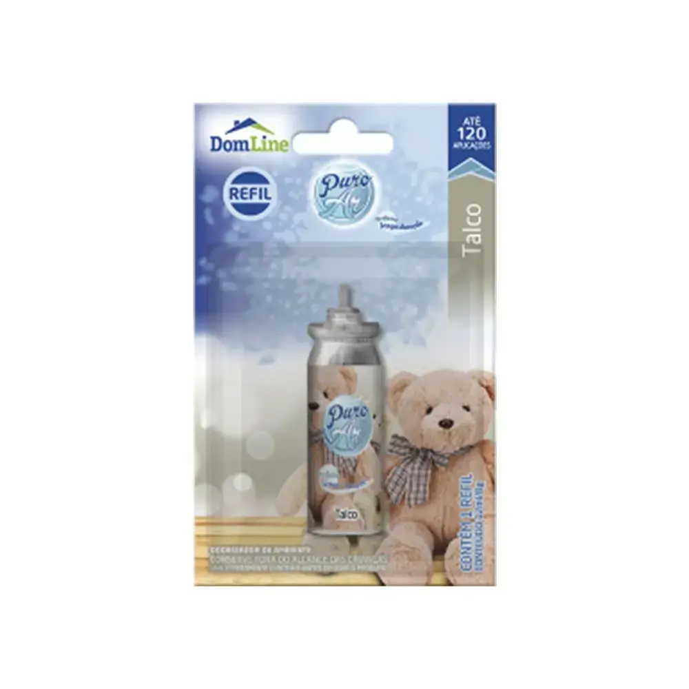 Odorizador De Ambiente Talco Puro Ar Blister 12ml Refil