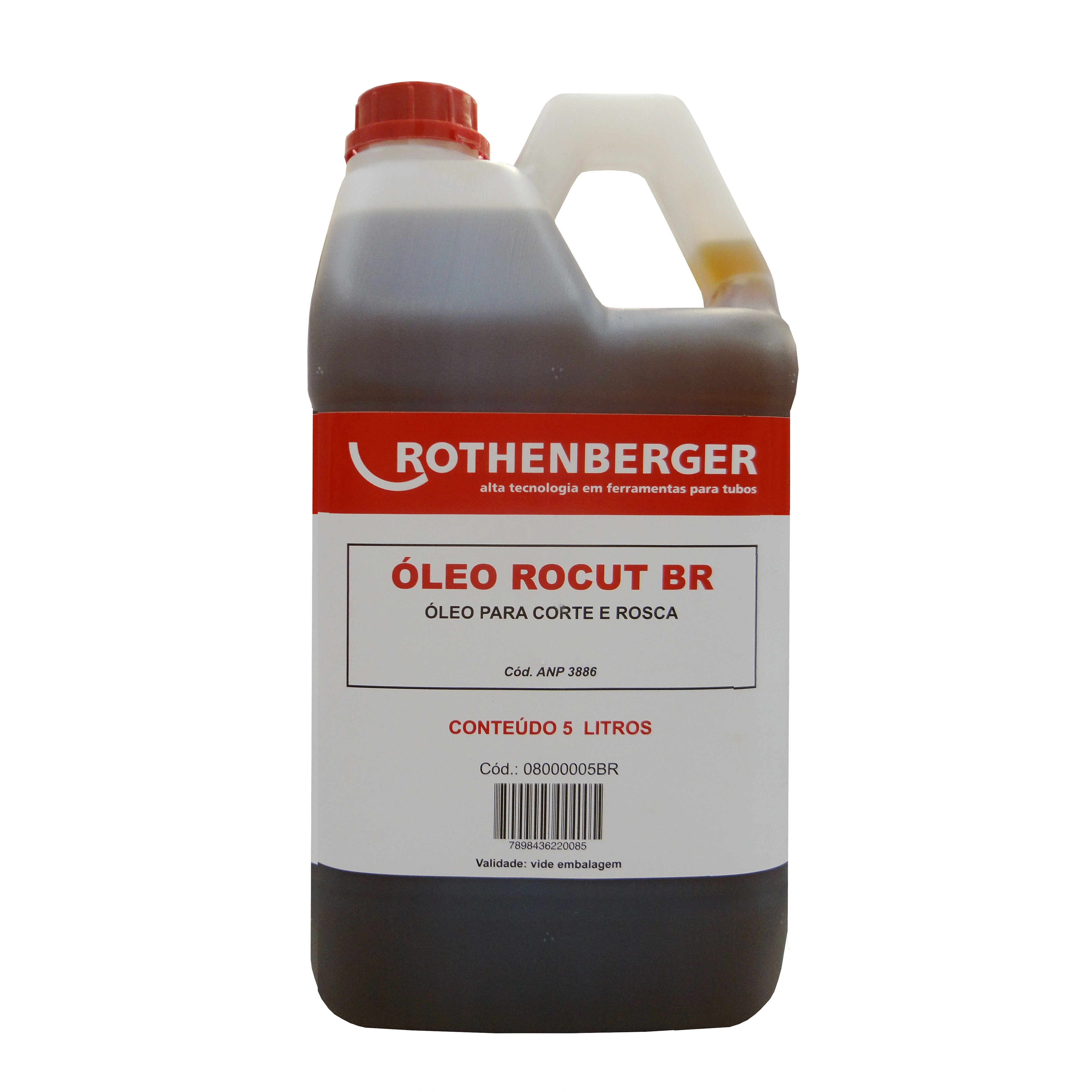 Óleo para Corte e Rosca Lubrificante e Refrigeração 5L Rothenberger