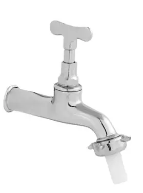 Torneira Tanque Vedante 1130 1/2 P/ 3/4 Cromada Stander Bico Abs 12 Cm
