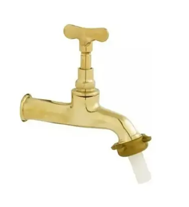 Torneira Jardim Tanque Metal Amarelo 1130 Rainha Rainha Torneira Jardim 1130 Amarela Bico Metal