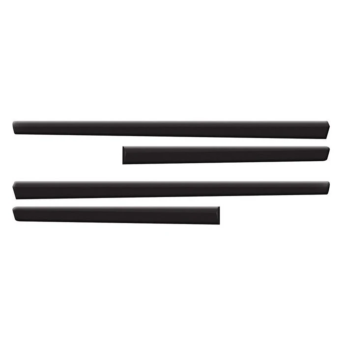 Jogo de Friso Lateral VOLKSWAGEN POLO Preto 4 Peças - SANFIL 1032