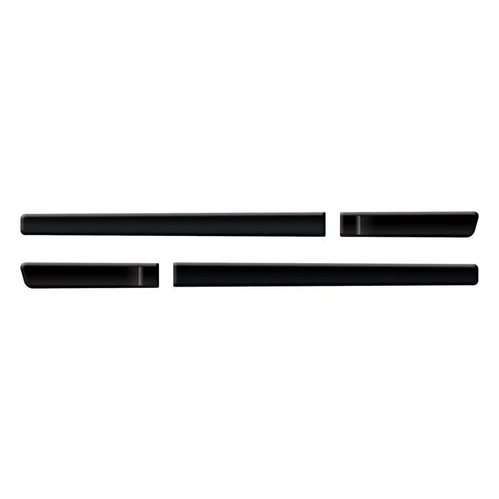 Jogo de Friso Lateral FIAT UNO 4 Portas Preto - SANFIL 5074