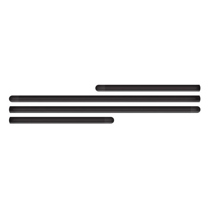 Jogo de Friso Lateral CHEVROLET - GM BLAZER Preto - SANFIL 4055