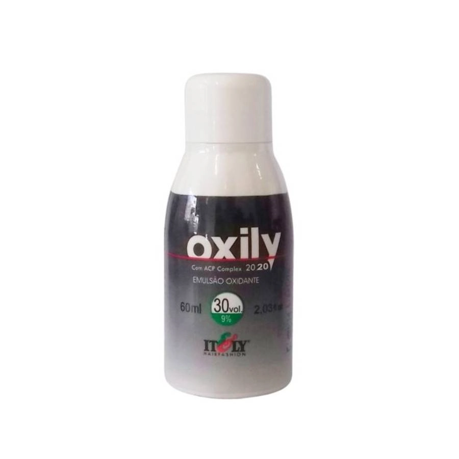Água Oxigenada OX 30vol 60ml Emulsão Oxidante Itely