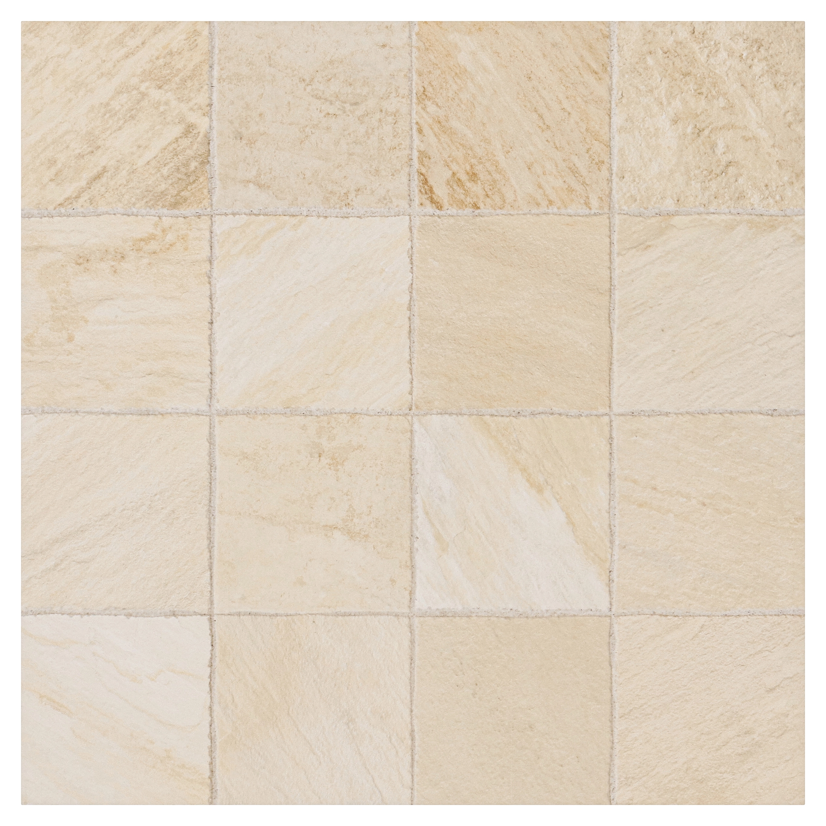 Piso Cerâmico Externo Decorado Esmaltado Borda Arredondada 56301 56x56cm Cristofoletti