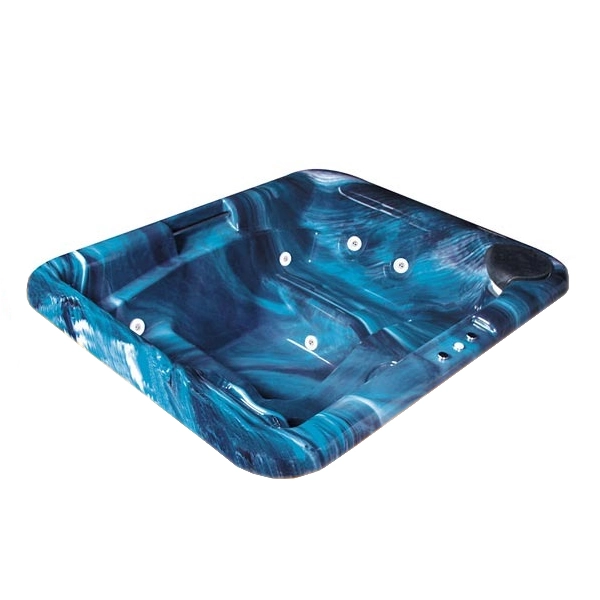 SPA com Hidromassagem 195x170x75cm Acrílico Iberspacril Top Line Ouro Fino