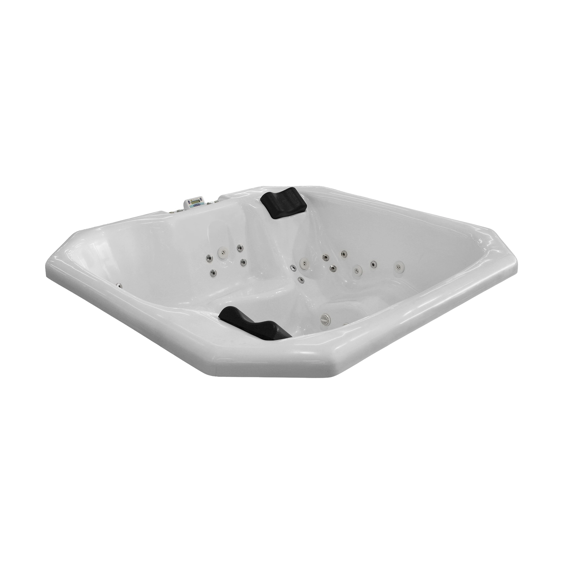 SPA com Hidromassagem Aquecedor Cromoterapia 70x200x190cm Goldspacril Confort Plus Ouro Fino