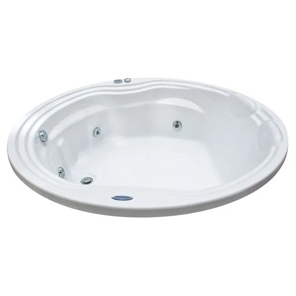 Banheira com Hidromassagem 150x150x40cm Acrílico Goldline Ouro Fino