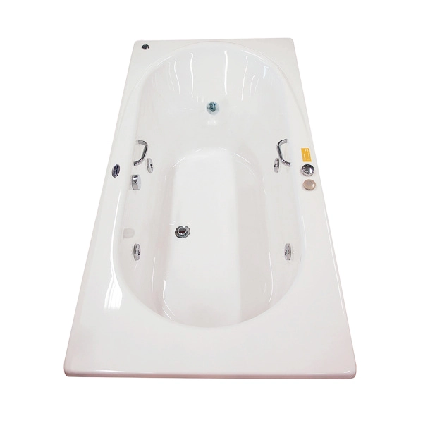Banheira com Hidromassagem 160x90x46cm Acrílico Ourocril Standard Ouro Fino