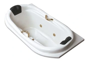 Banheira De Hidromassagem Ouro Fino Acrilnew Oval Premium 1,70m X 90cm X 59cm 05 Jatos