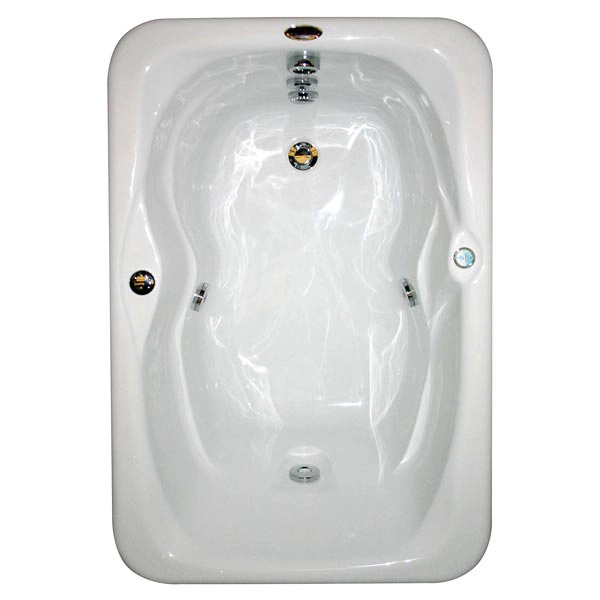 Banheira com Hidromassagem 120x80x49cm Acrílico Softcril Standard Ouro Fino