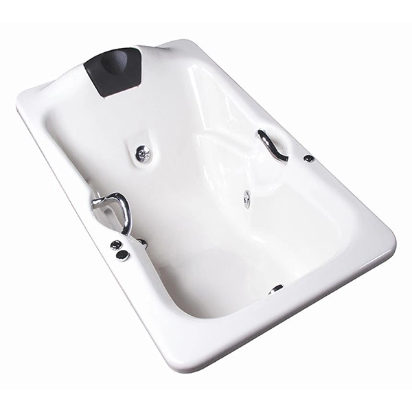 Banheira com Hidromassagem 150x90x46cm Acrílico Acrillic Top Line Ouro Fino
