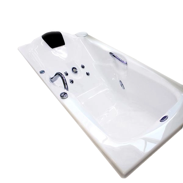 Banheira com Hidromassagem 160x90x46cm Acrílico Acrillic Premium Ouro Fino