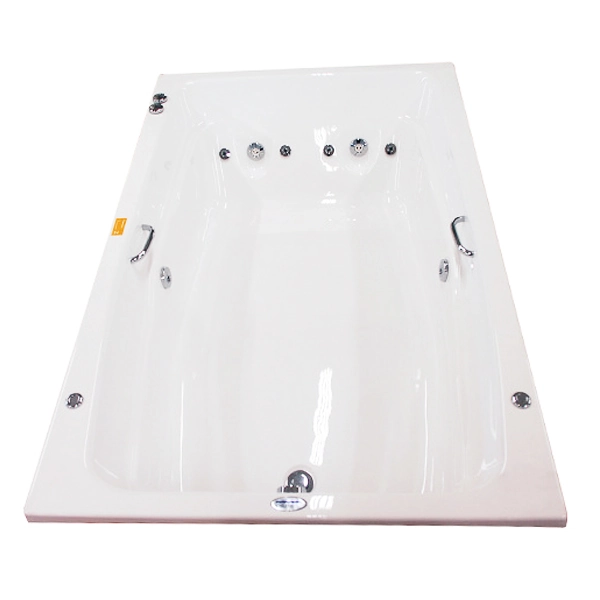 Banheira com Hidromassagem 155x115x42cm Acrílico Acrilbath Premium Ouro Fino