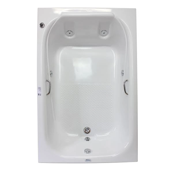 Banheira com Hidromassagem 1,70x1,10m Goldline sem Aquecimento Cristal Ouro Fino