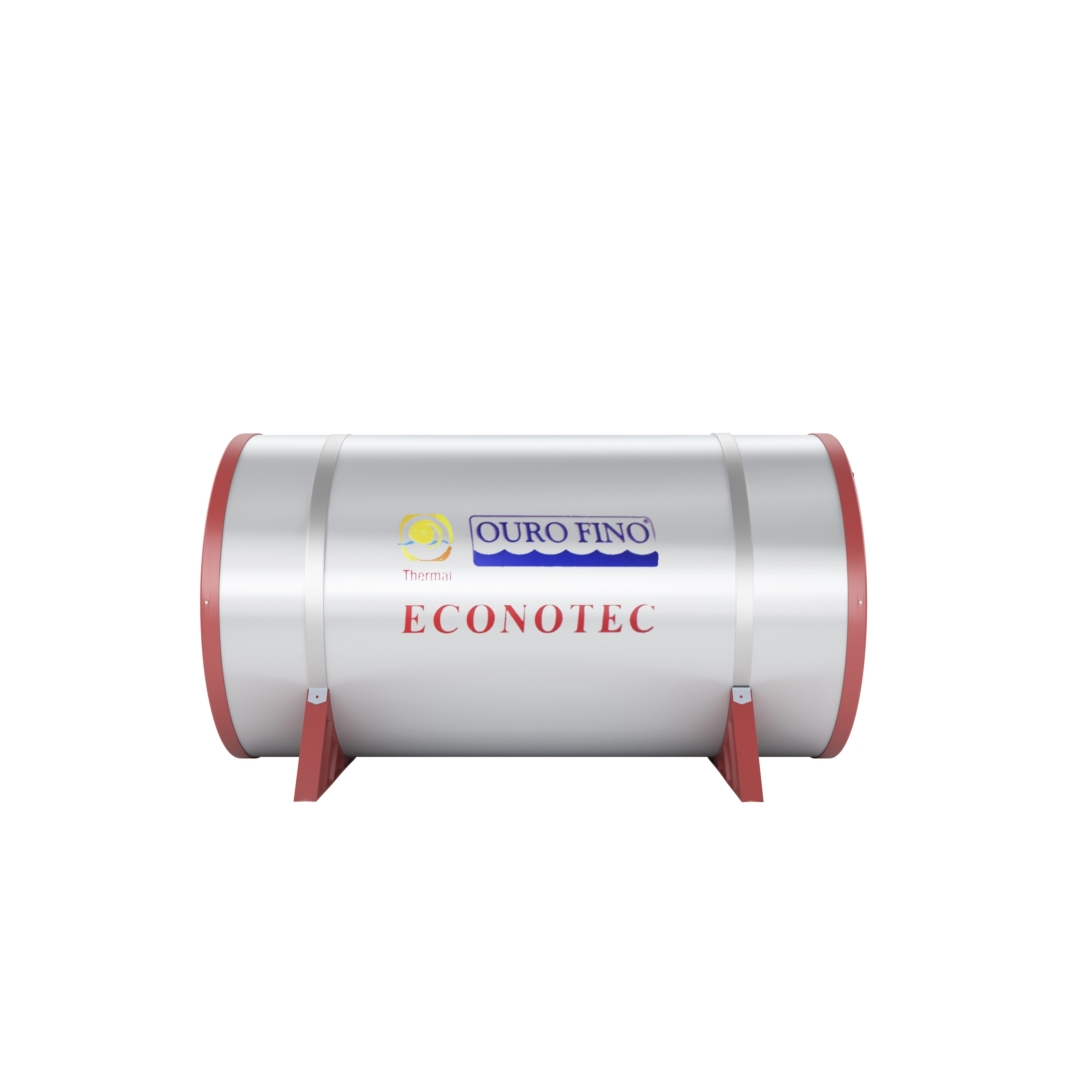 Boiler Solar Baixa Pressão Desnível 200L New Econotec 220V Ouro Fino