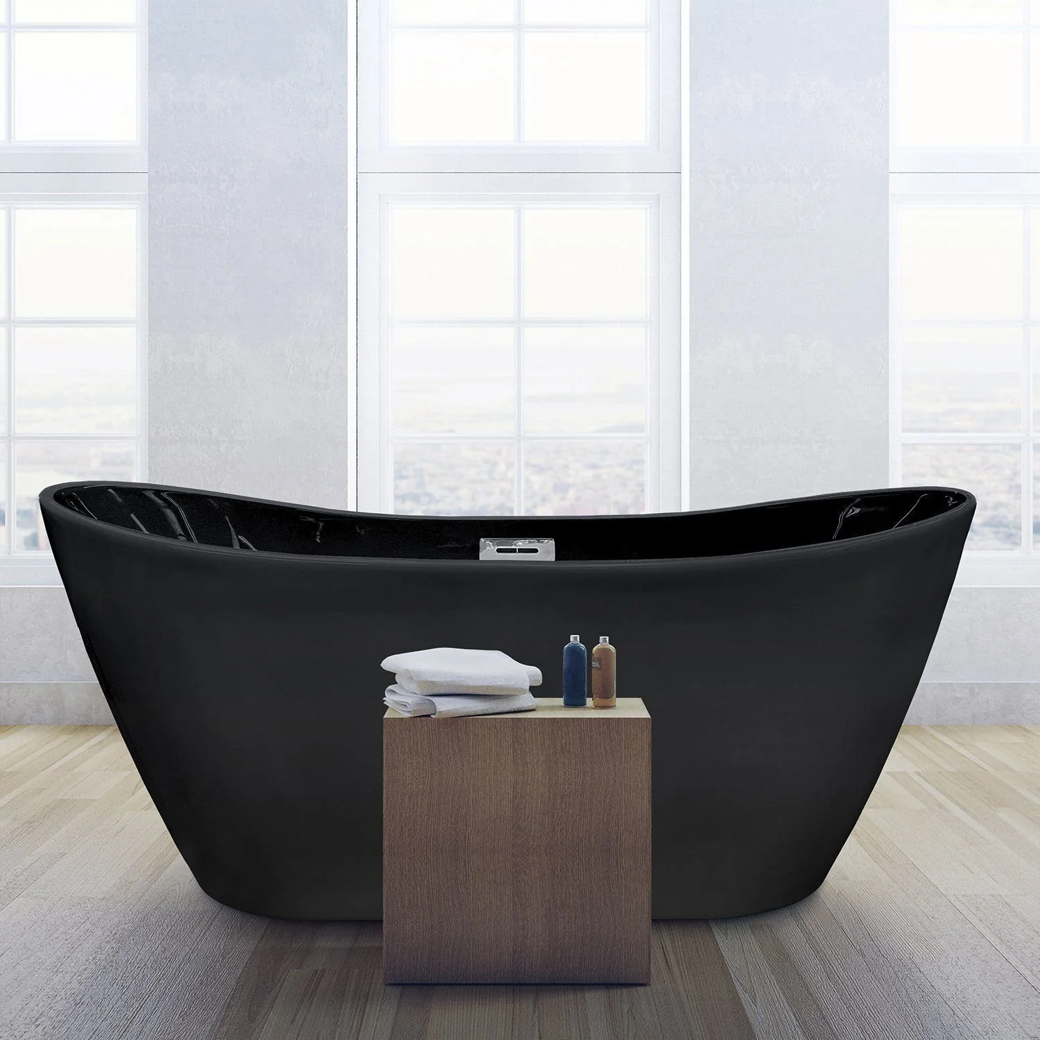 Banheira De Imersão 150x75cm Mavie Preto