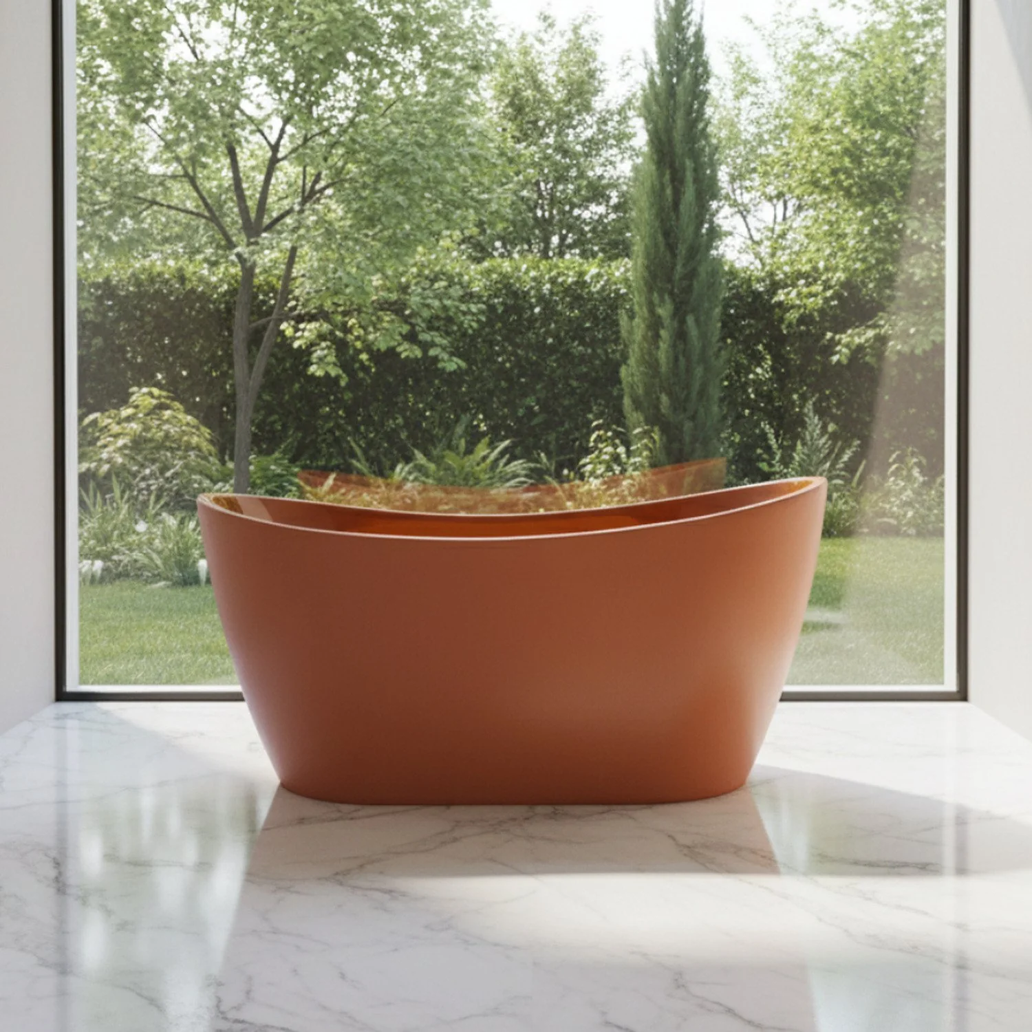 Banheira De Imersão 160cm X 70cm Mavie Laranja