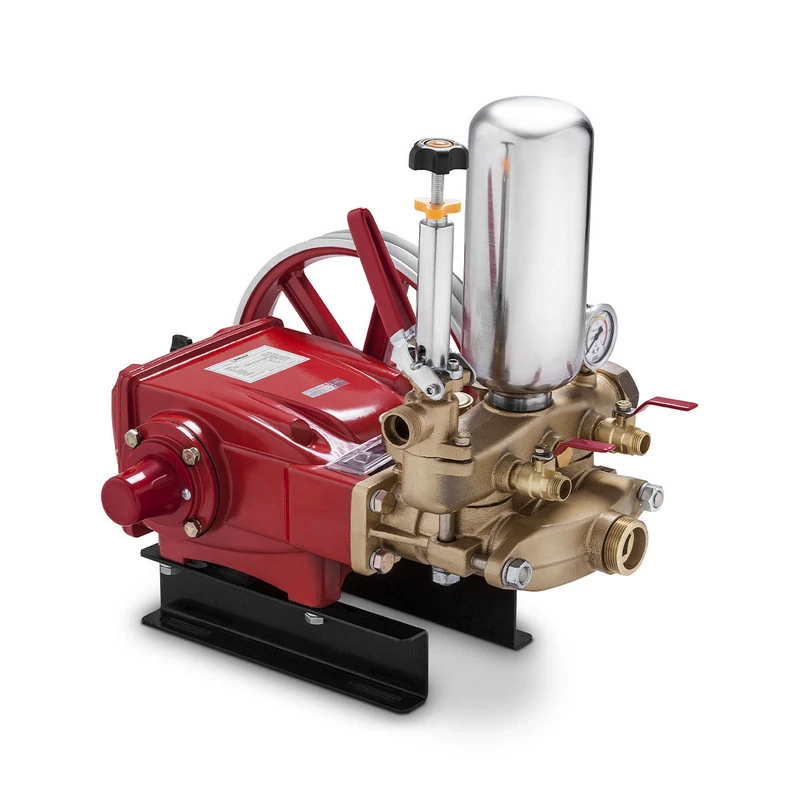 Bomba Para Pulverização Bpf120 De Aço Inox Pistão Vazão De 80-120 L/min