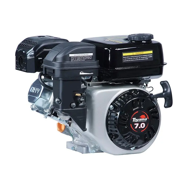 Motor Gasolina 7.0 Hp 210cc 4t Ohv Refrigerado A Ar Eixo 3/4" Te70ek-xp Toyama