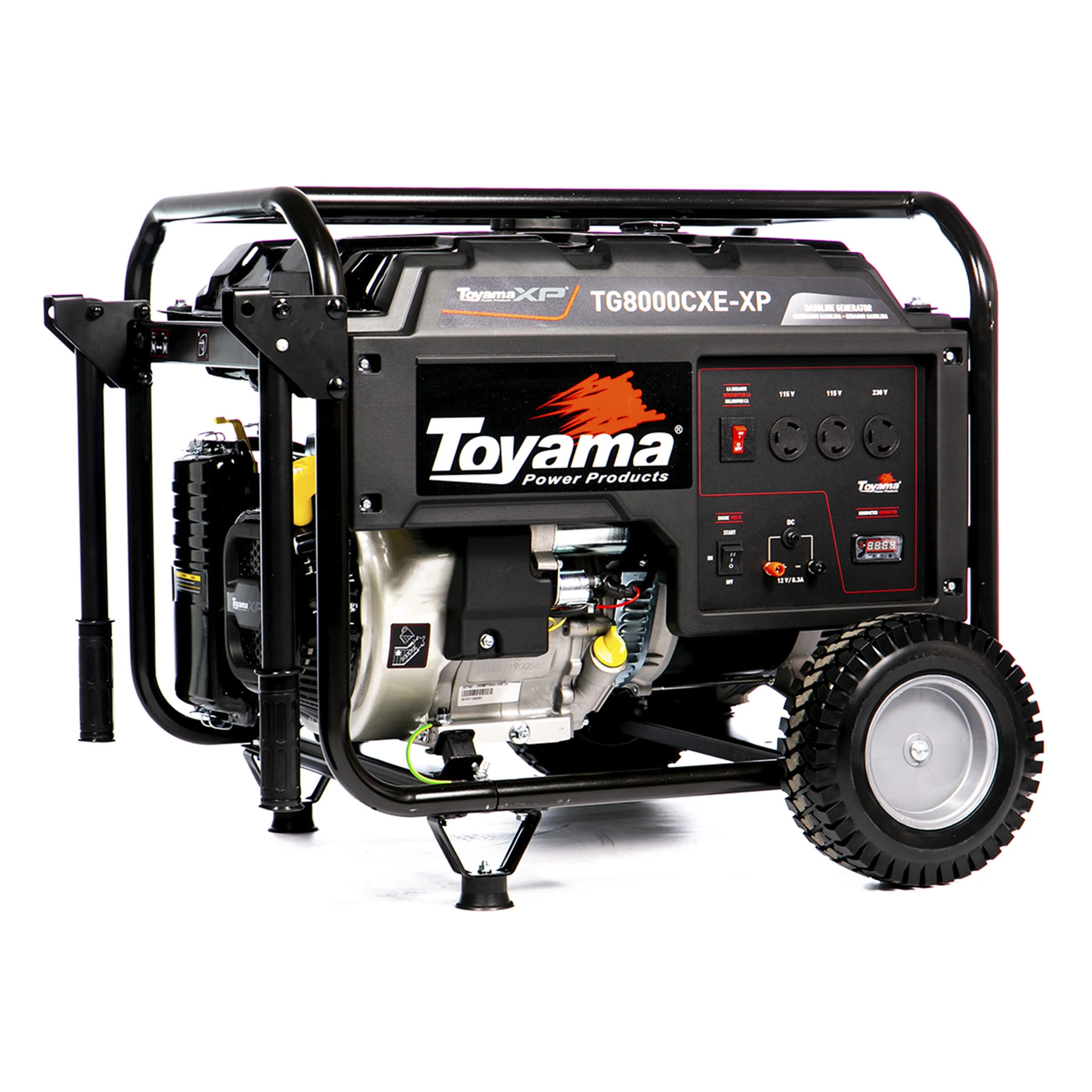 Gerador de Energia a Gasolina Aberto 7 Kva Bivolt com AVR TG8000CXE-XP Toyama