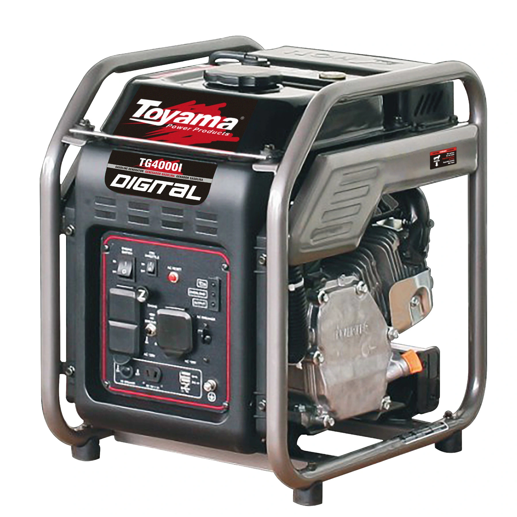 Gerador de Energia a Gasolina Aberto 4 Kva 220V TG4000IP-XP-240V Toyama