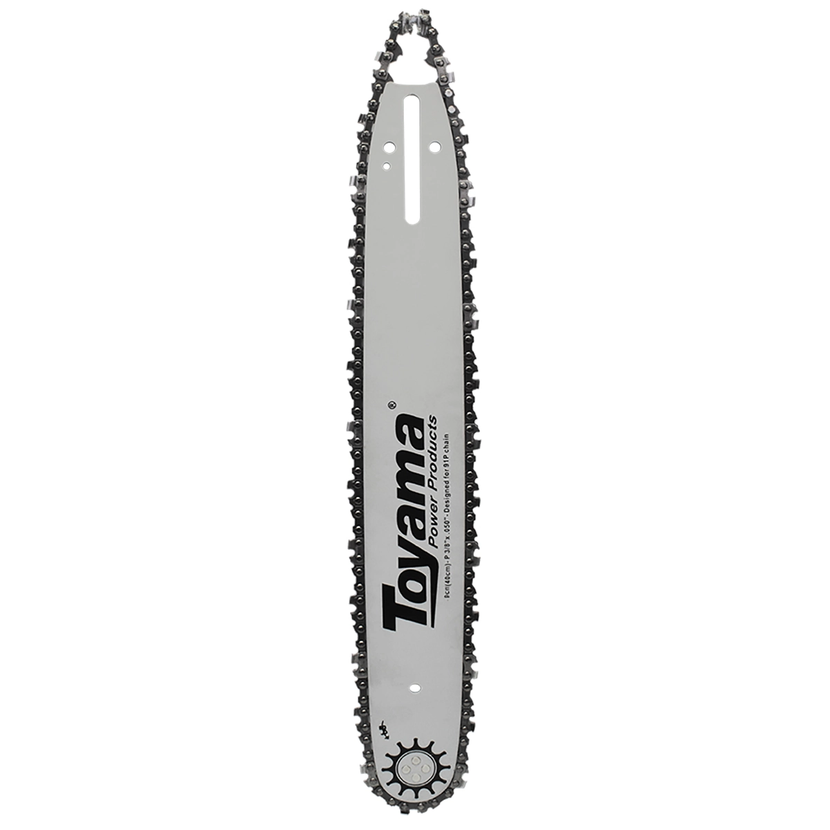 Combo Barra 20″ Ponta Rolante e Corrente 51cm Toyama