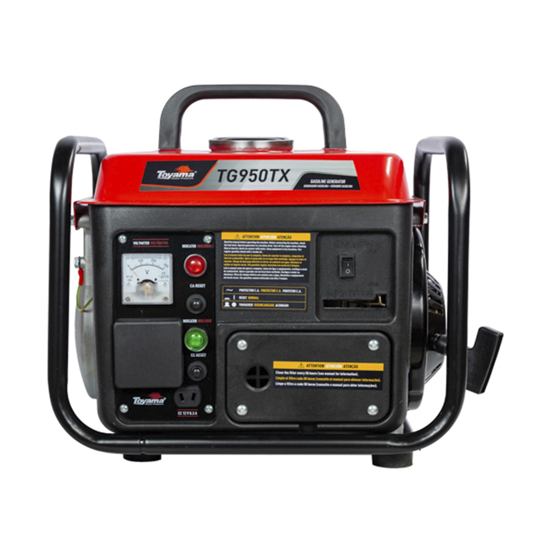 Gerador de Energia a Gasolina Portátil 0,9 Kva 127V (110V) TG950TX-110 Toyama