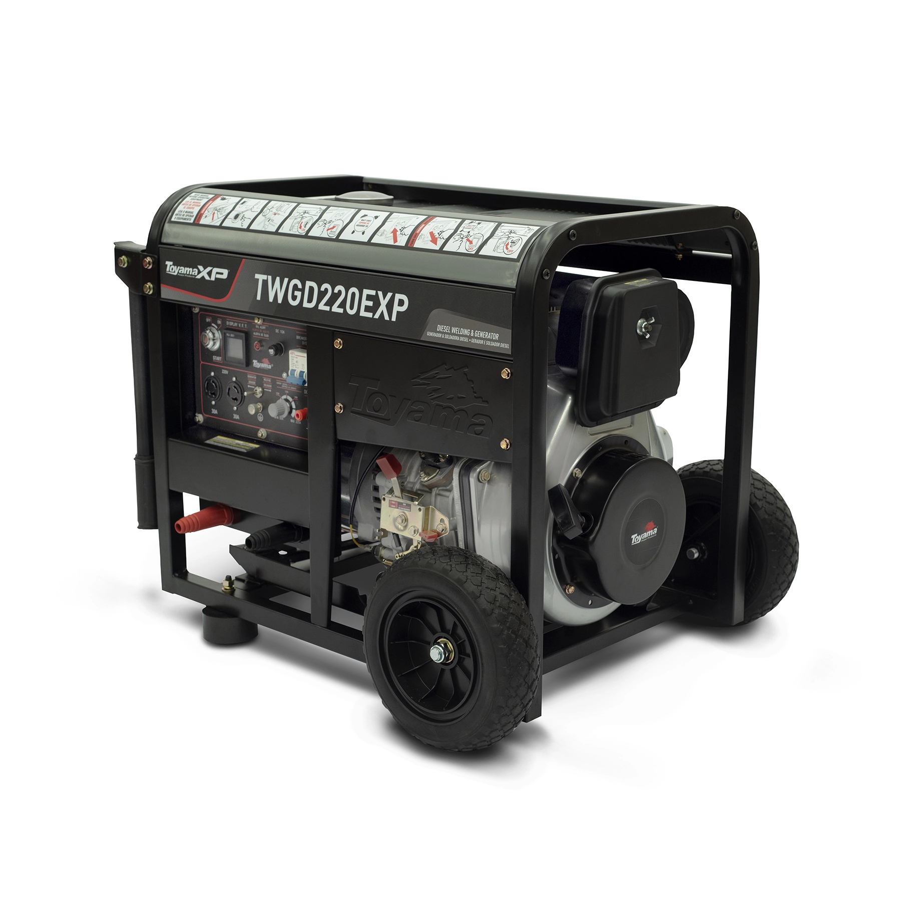 MotoSoldador Diesel 2Kva TWDG220EXP 220V Toyama