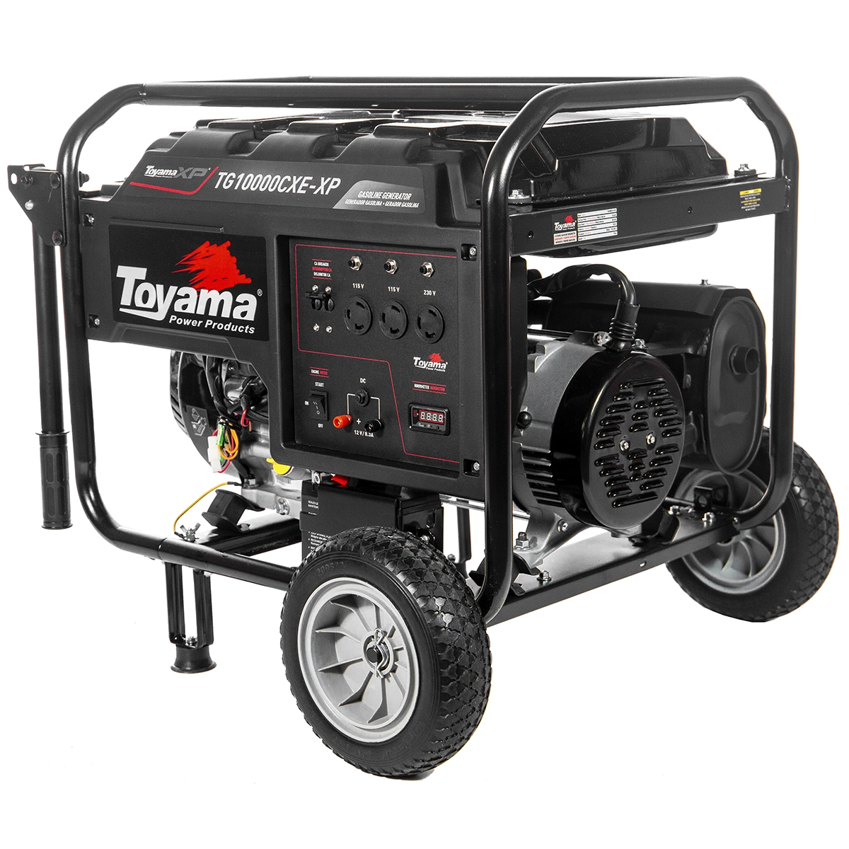 Gerador a Gasolina Aberto 9Kva Bivolt AVR TG10000CXE-XP Toyama