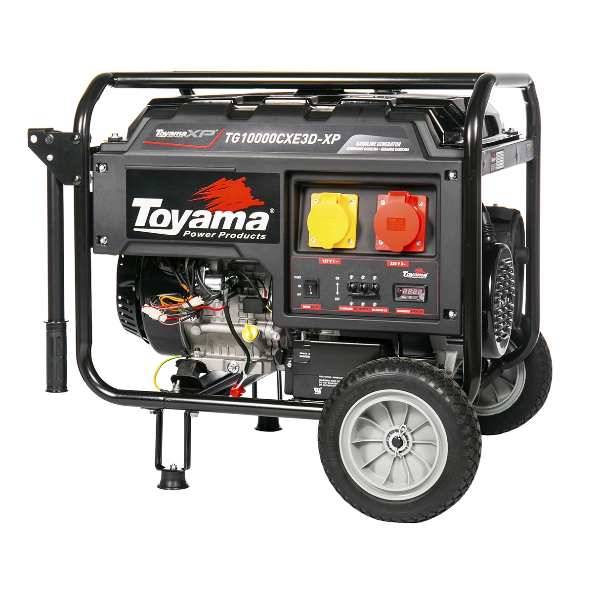 Gerador Gasol. 11 Kva 16hp 220vtrif P.eletr.toyama
