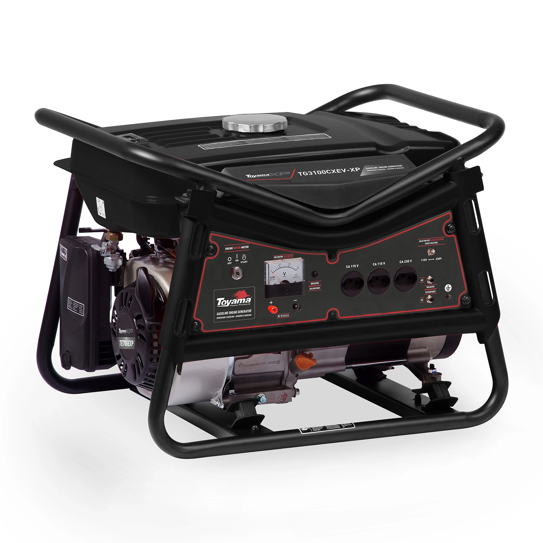 Gerador Gasolina 3,1Kva TG3100CXEV Bivolt Toyama