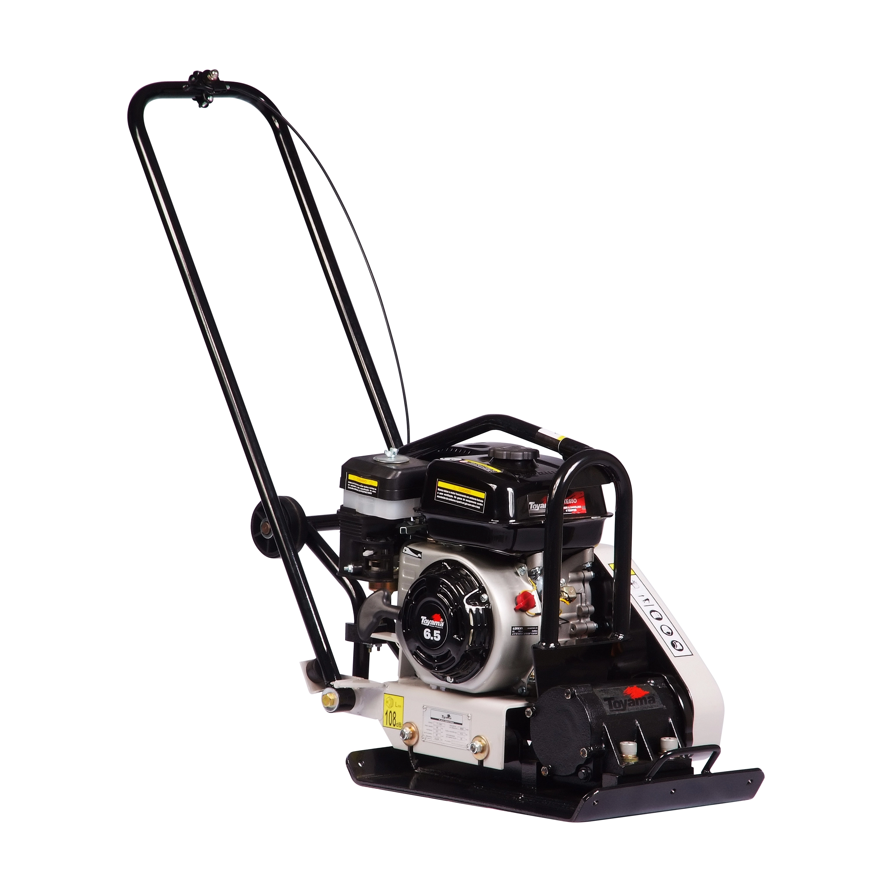 Placa Vibratória TPC60W 4T Motor 6.5Hp 60Kg Toyama