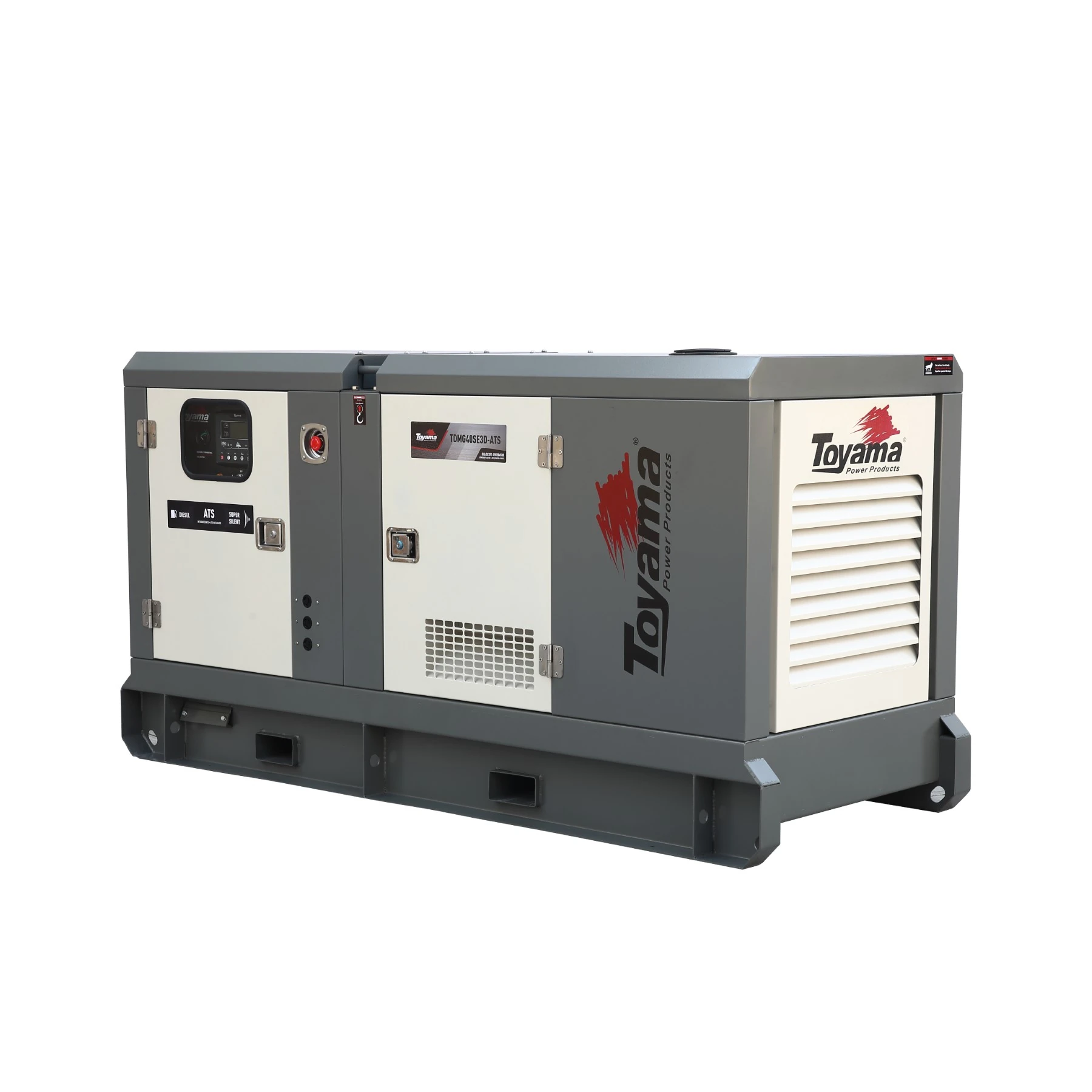 Gerador de Energia a Diesel Cabinado 44 Kva 220V com AVR TDMG40SE3D-ATS Toyama