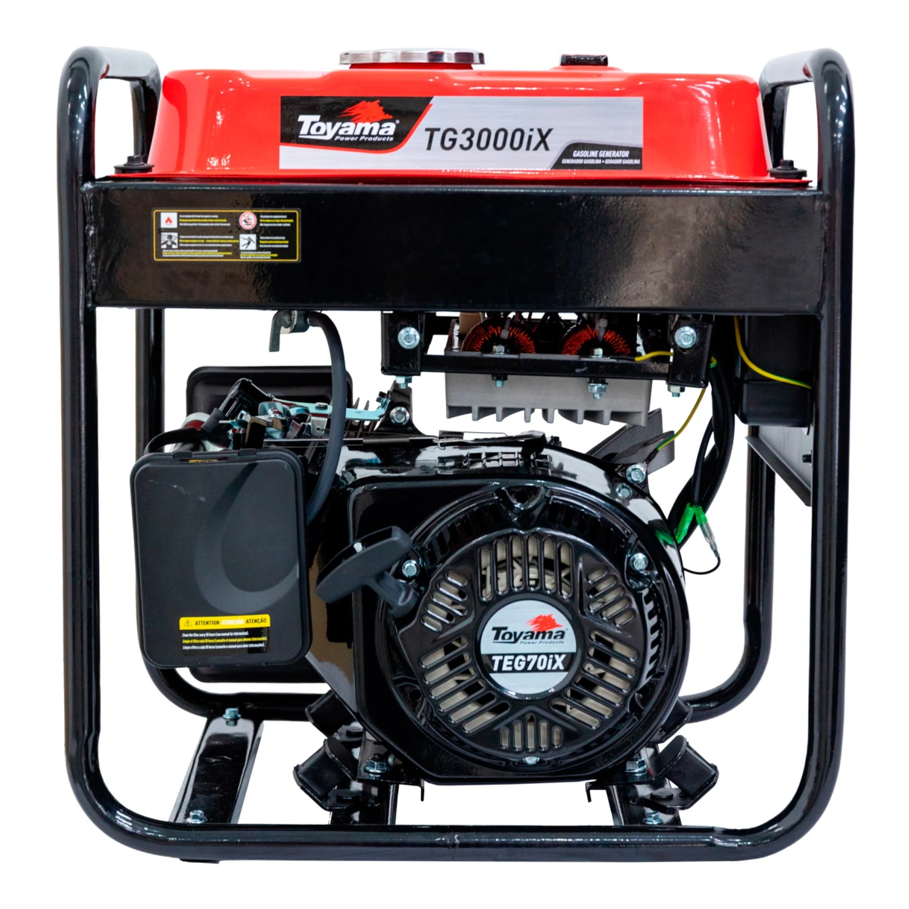 Gerador a Gasolina Aberto 2,8Kva 220V TG3000IX Toyama