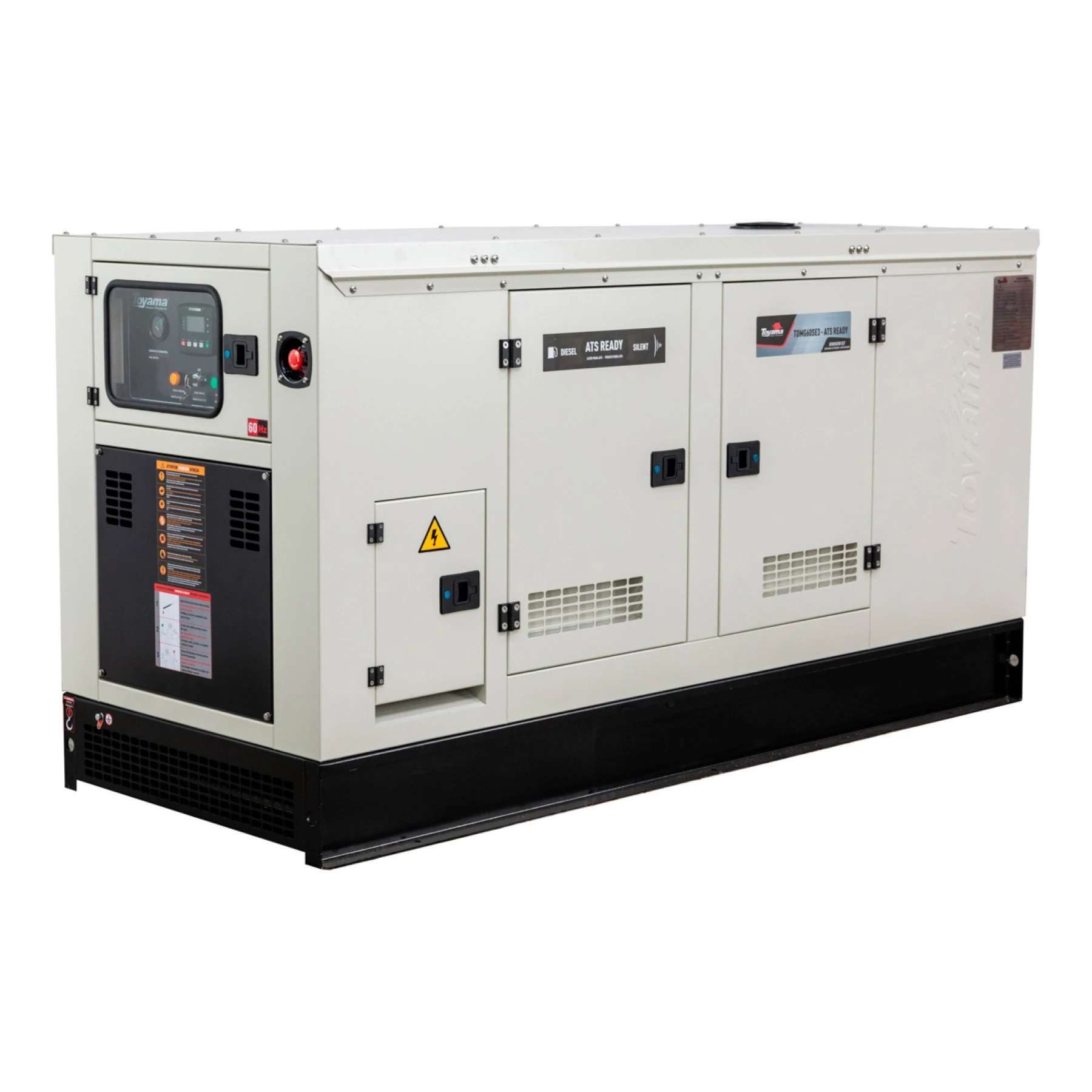 Gerador a Diesel Cabinado 66Kva 220V AVR TDMG60SE3D-ATS Toyama