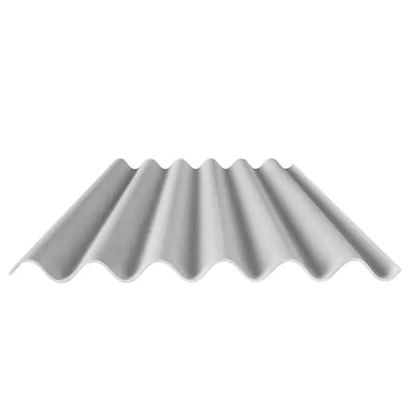 Telha de Fibrocimento 1,53mx1,10mx6mm Ondulada Eternit