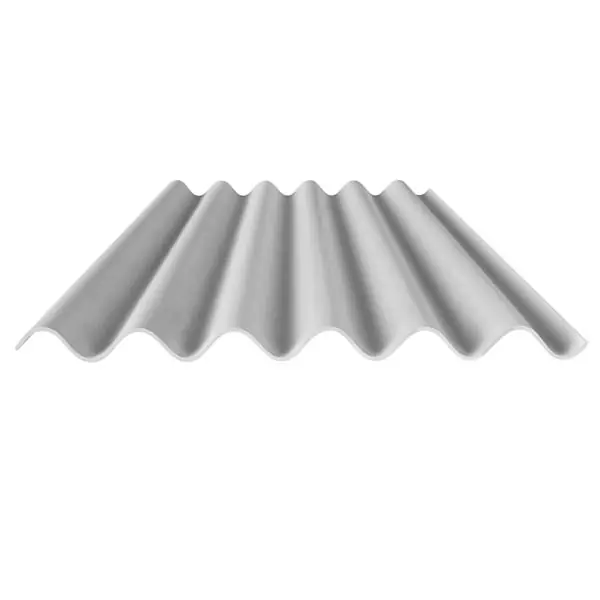 Telha de Fibrocimento 3,05mx1,10mx6mm Ondulada Eternit