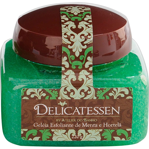 Geleia Esfoliante Atelier Do Banho Menta E Hortelã