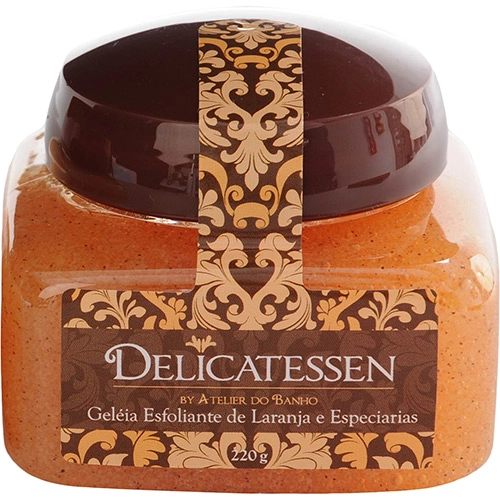 Geléia Esfoliante Laranja E Especiarias Atelier Do Banho