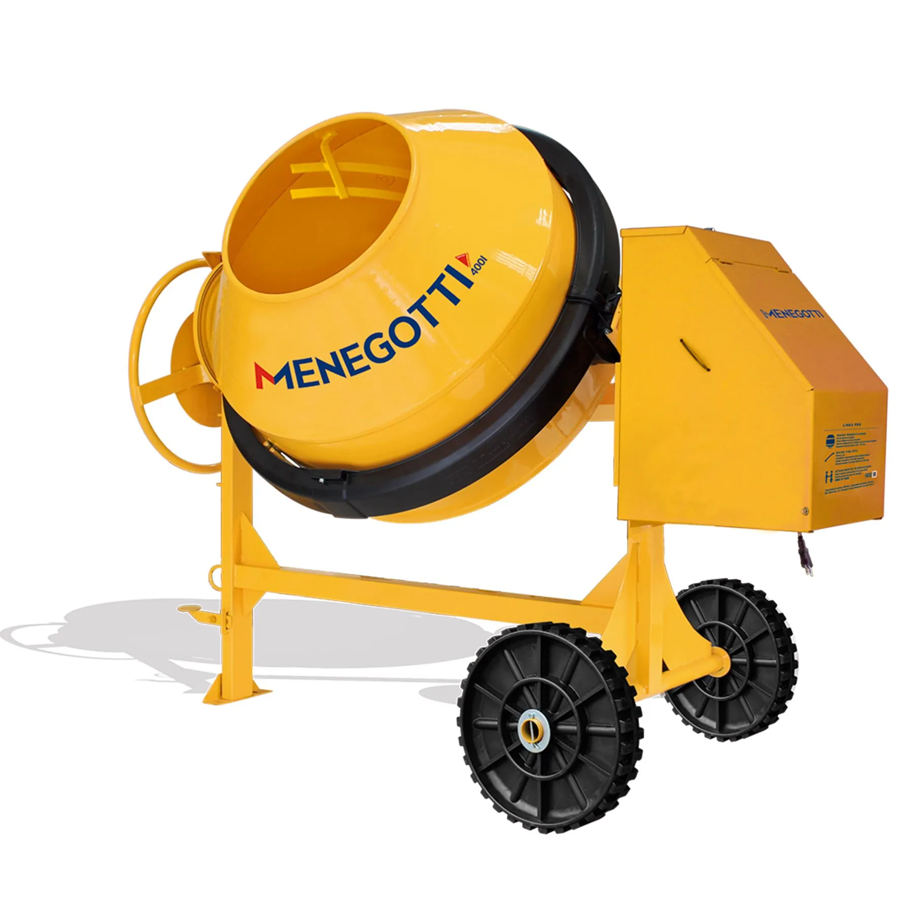 Betoneira 400L Pro com Motor Monofásico 2CV 220V 60Hz 4P Menegotti