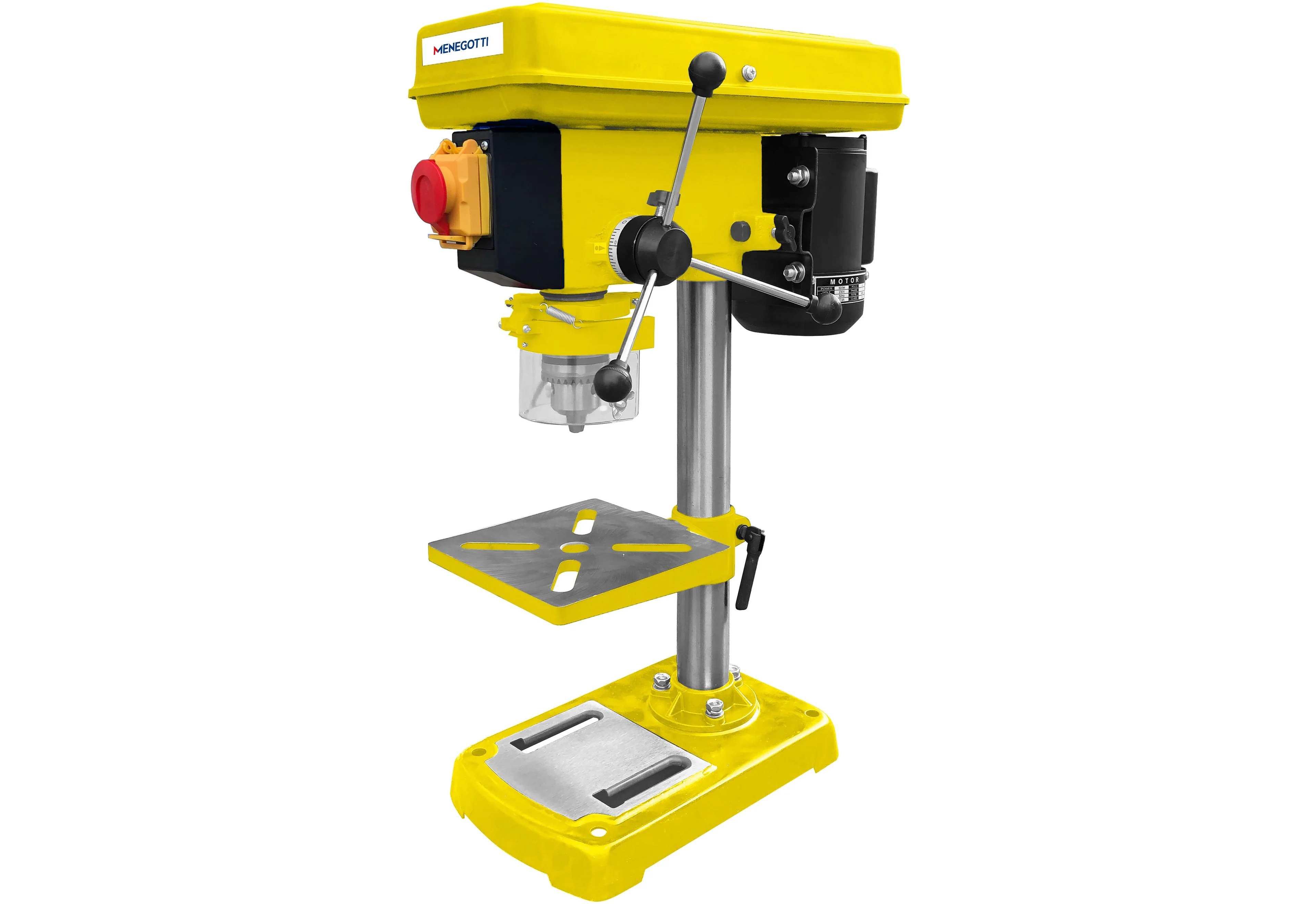 Furadeira De Bancada Mfb 16 Com Motor Mono 500w 60hz Com Mandril Menegotti
