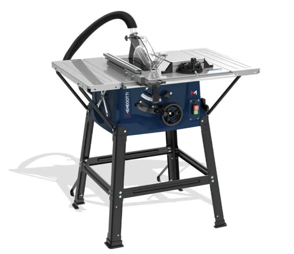 Serra Circular De Bancada Mmc-1800 Com Motor Mono 220v 60hz 1800w Com Disco De Corte Menegotti