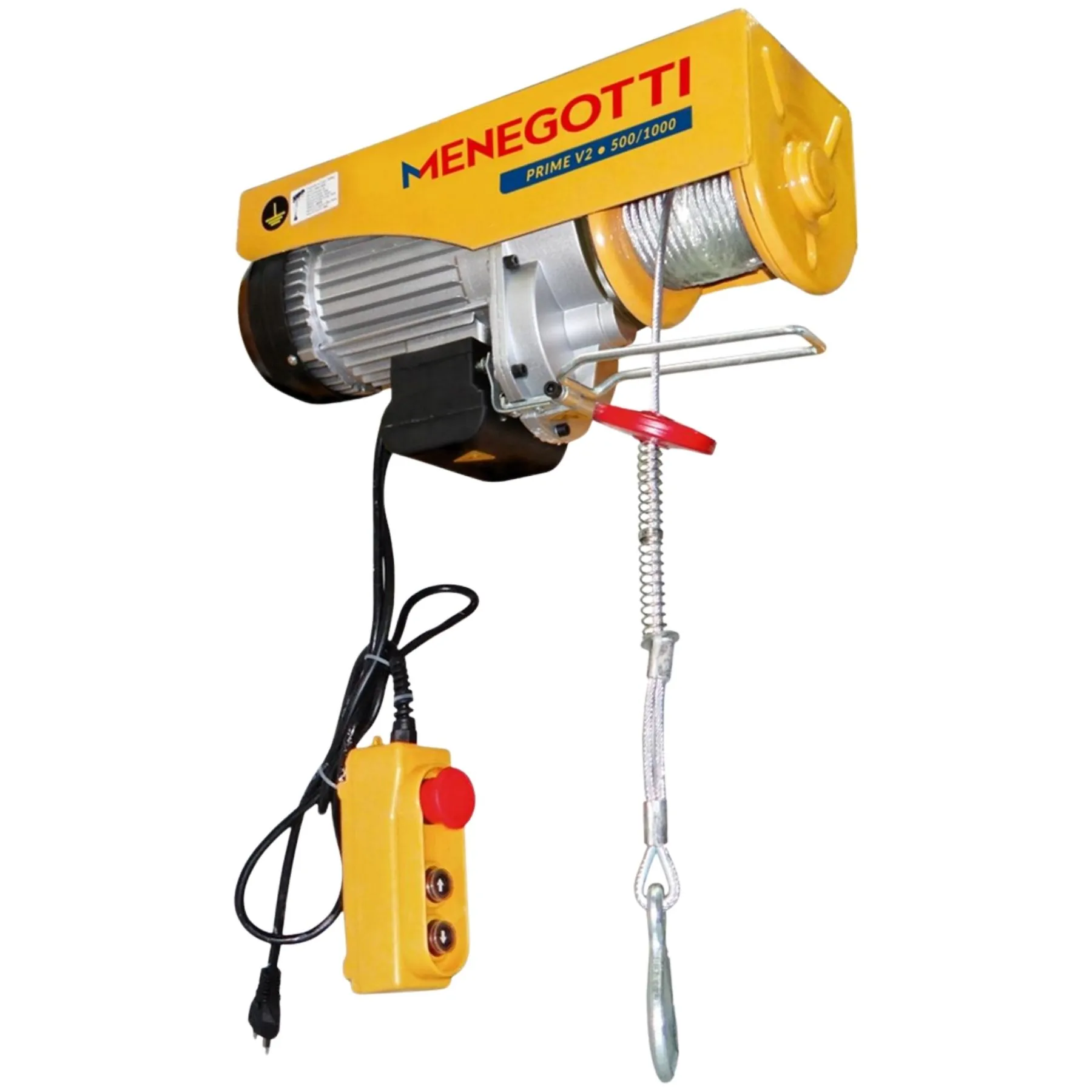 Guincho Elétrico 500/1000kg 2000W 127V Prime V2 Menegotti